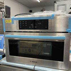 Bosch 27”  Built In Microwave In Stainless Steel New Open Box 