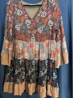 Paisley Vine Dress