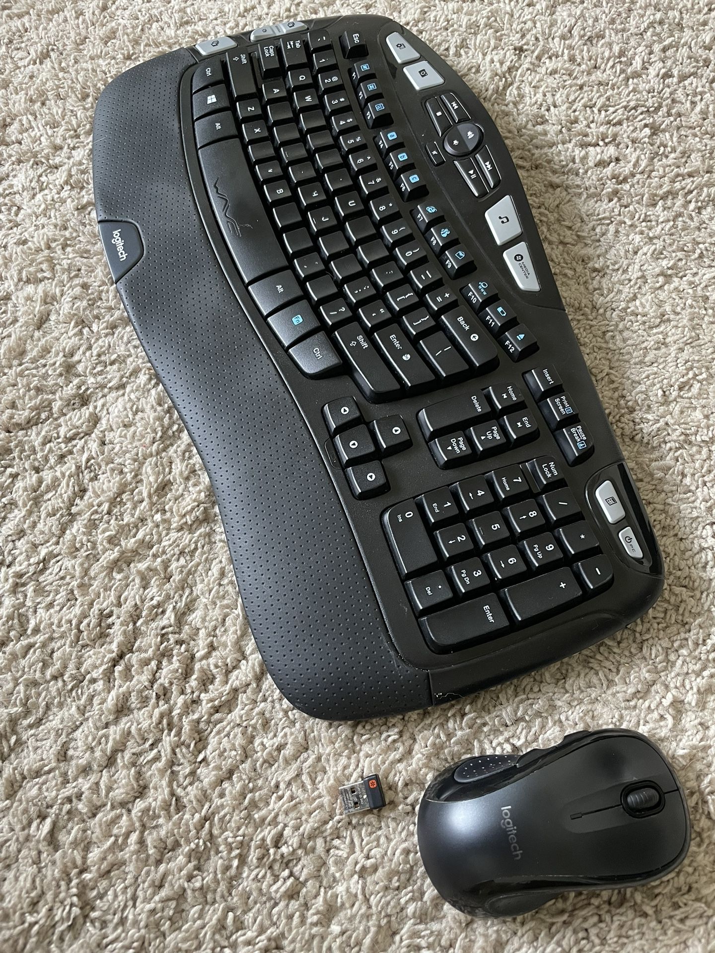 Logitech Wireless Mouse and Keyboard