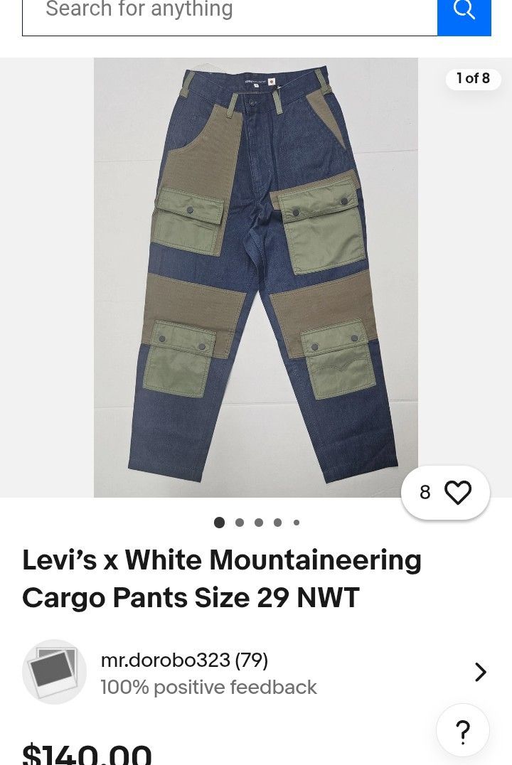 Levi's New 32x32 Men's