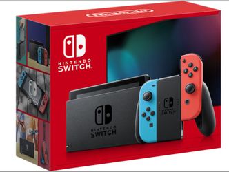 Nintendo Switch  Neon Blue and Neon Red - New In Box - $89 Down Payment