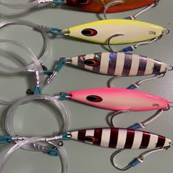 Custom Built Nomad Jigs With Leaders