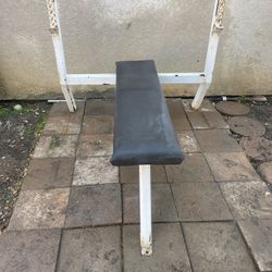 Weight Bench With Rack