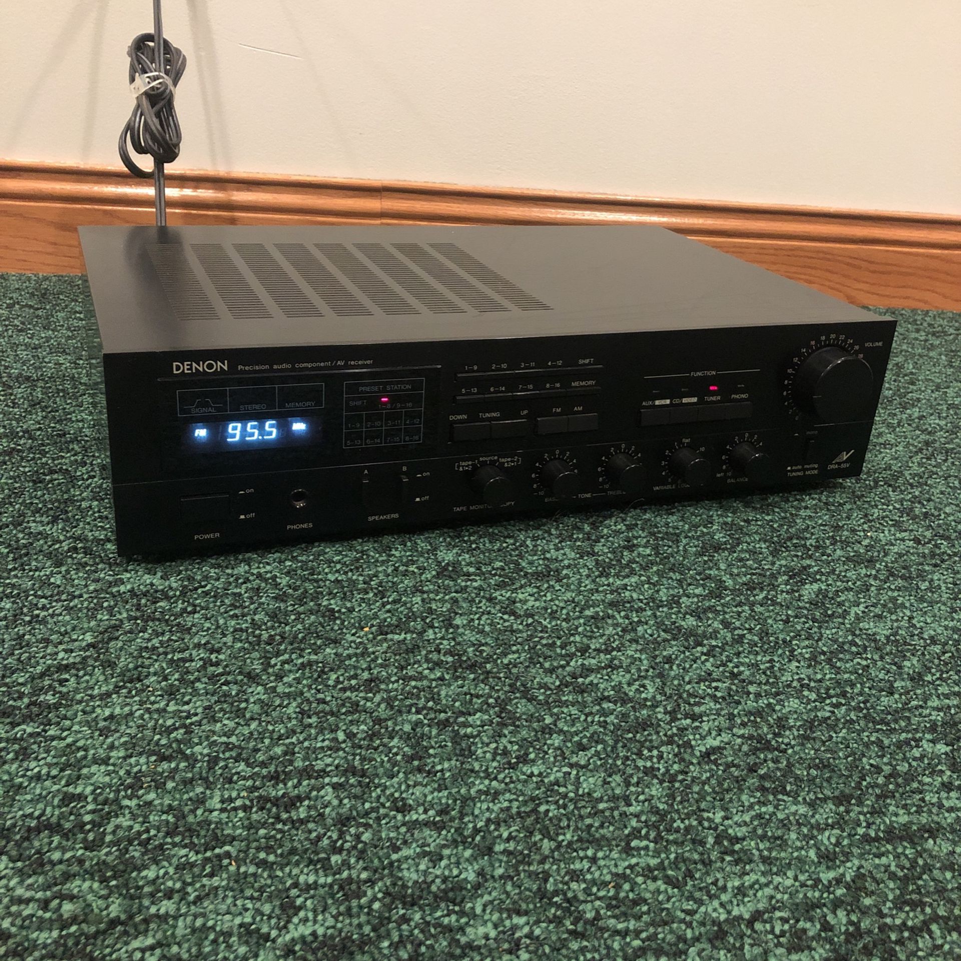 Denon AV DRA-55V Stereo Receiver