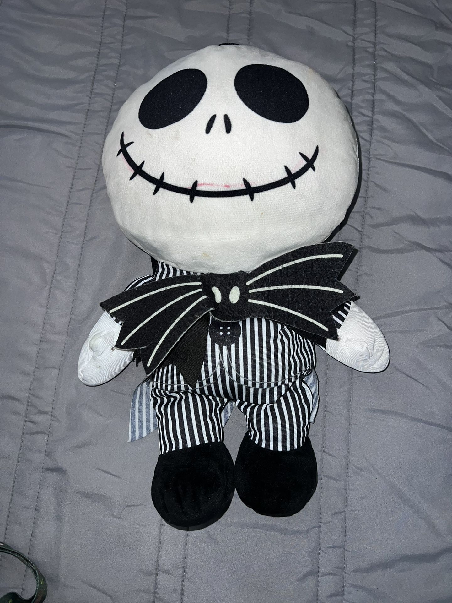 Jack Skellington Plush Backpack