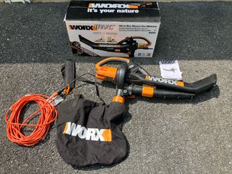 Work Trivac All-in-One Blower Vac Mulcher