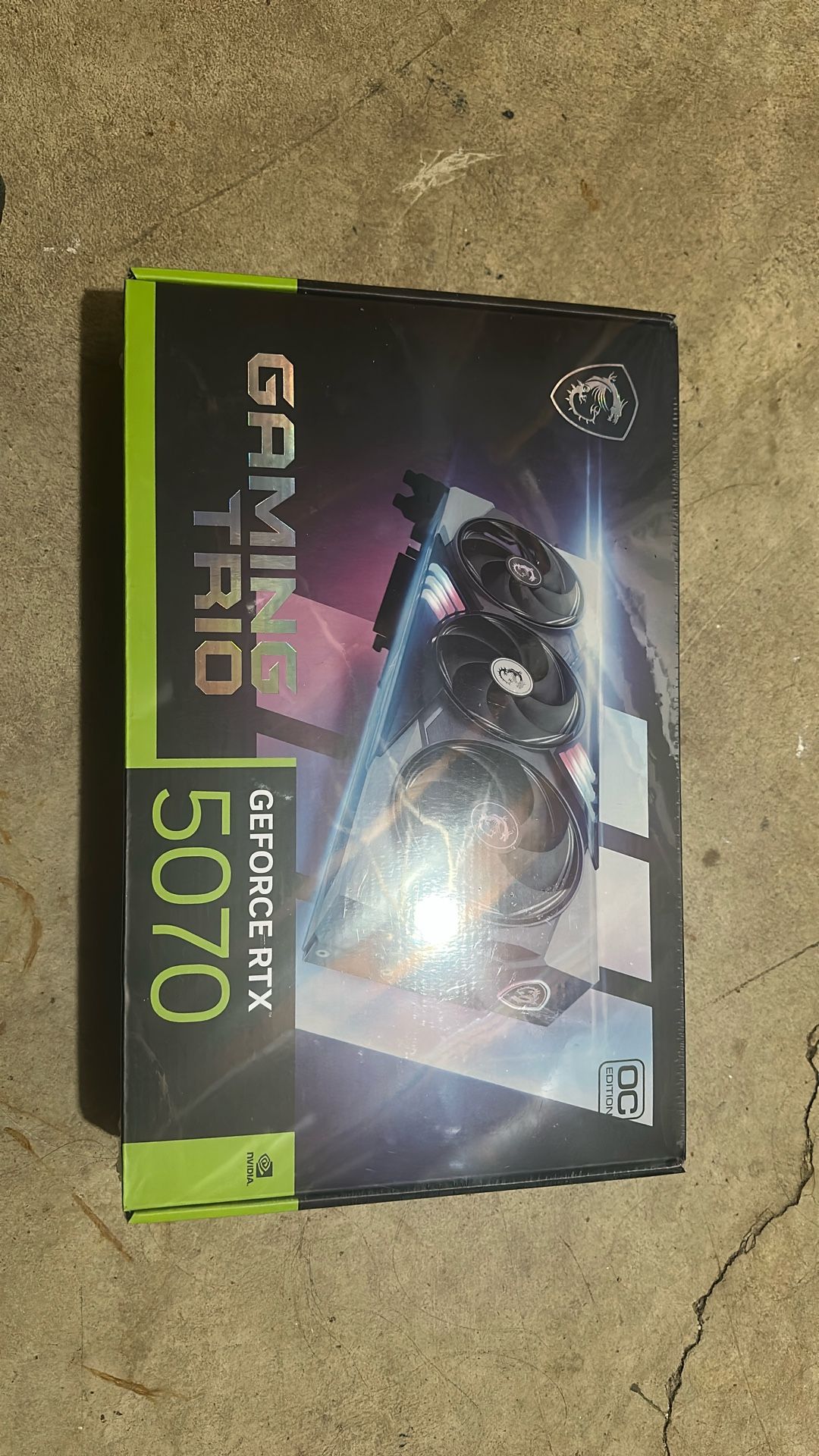 Msi GeForce RTX 5070 12gb OC Edition