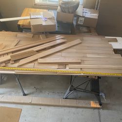 Red and white Oak Solid Hardwood