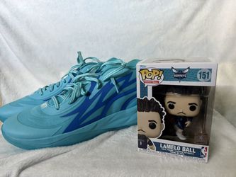 Puma LaMelo Ball MB.02 Rookie Of The Year Shoes And Funko Pop