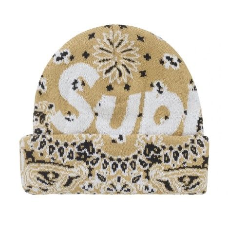 Supreme Bandana Beanie