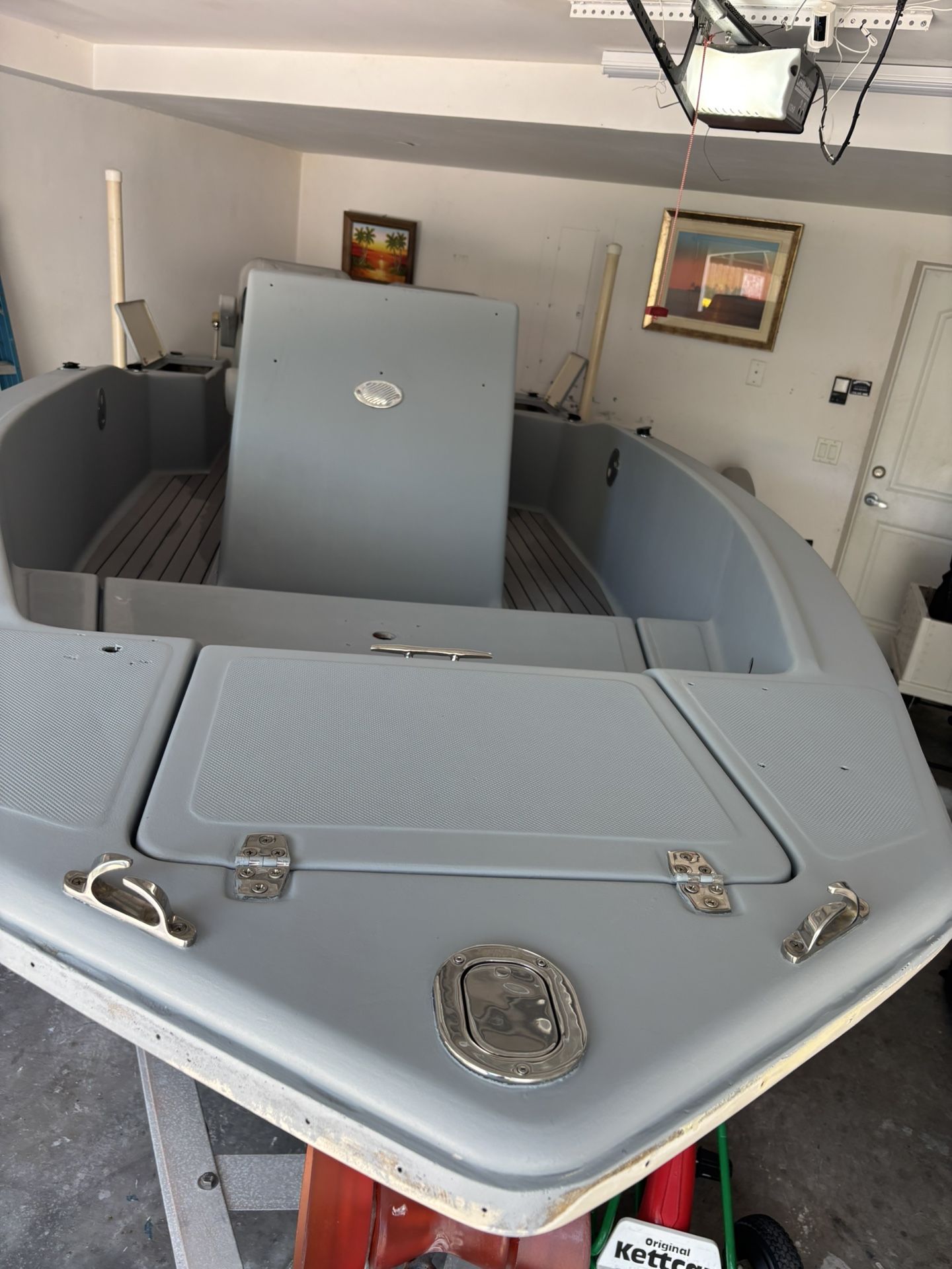 Scout 17 Project Boat On All New Aluminum Custom Trailer