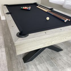 Free Install NEW Pool Table Billiard Tables 8 Foot