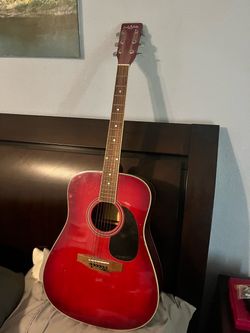 Carlo Robelli acoustic guitar, $100