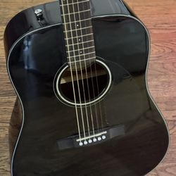 Fender Acoustic Black Guitar DG 60 