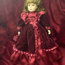 🧸 Porcelain Doll for Sale – $15 – Vintage Style!