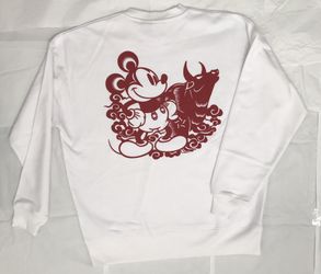 Zara Men’s Disney Print Sweatshirt - New Condition Size M