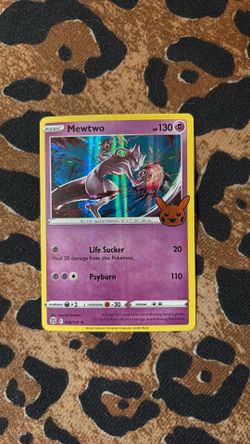 Mewtwo Halloween edition halo graphic