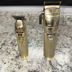 Gold Babyliss Clipper And Trimmer