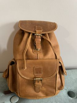 Genuine Leather Backpack