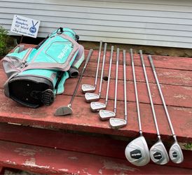 Ladies Top Flite Golf Club Set - Left Handed