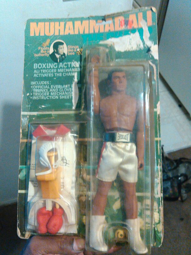 Muhammad Ali vintage doll