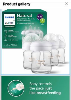 Philips glass bottles
