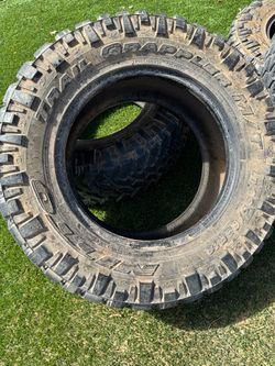 285x65r18 nitro grappler :  650$ it has a lot of thread almost new