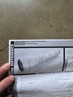 Vance and Hines Pro Pipe Competition Baffle