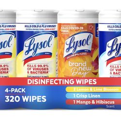 Lysol Disinfectant Wipes 
