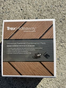 New In Box Trex Fasteners