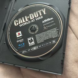 Call Of Duty World At War PS3