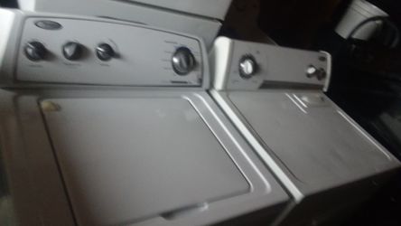 washer and dryer
