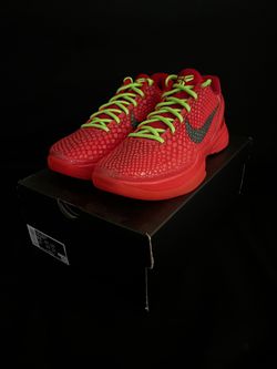 NIKE KOBE 6 PROTRO REVERSE GRINCH / SIZE 9.5 MEN / BRAND NEW / NWT / DEADSTOCK 