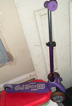 Authentic Micro Mini 3-Wheel Scooter - Purple (Ages 2-5)
