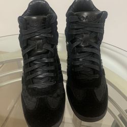 Coach High Top Wedge Sneakers 