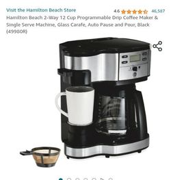 Hamilton Beach Dual Coffee Maker