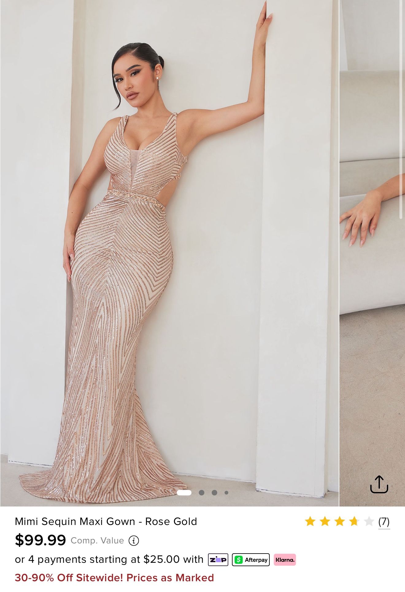 Rose Gold Dress