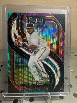 2025 Panini Select - Premier Level Pablo Sandoval #165 Tri-Color Prizm