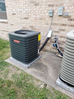 3 ton Goodman 14SEER condenser installed