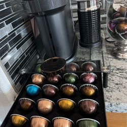 Nespresso coffee machine and Milk Frother