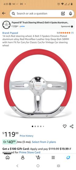 Pspeed steering wheel
