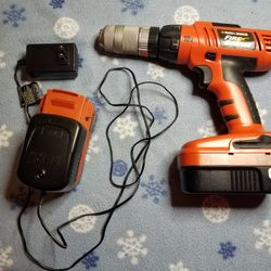 Black Decker 18V Cordless Drill 