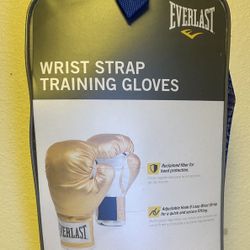 Everlast wrist strap training gloves