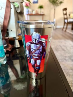The Mandalorian and Grogu Stainless Steel Tumbler
