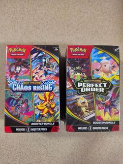 Pokémon 2 Booster Bundle Lot — Perfect Order + Chaos Rising — $75