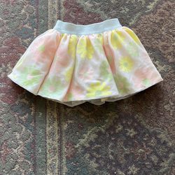 Toddler Girl’s Sequence Daisy Skirt / Tutu, Size 2t