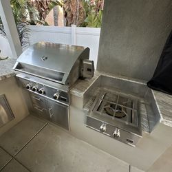 DCS GRILL 36" SERIES 9 (LPG)   and  24" Series 9 Power Burner LPG