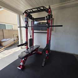 Vesta Pro Series 2in1 Squat Rack | Functional Trainer | 400lb Weight Stack | Commercial Grade | Gym Equipment | FREE DELIVERY🚚