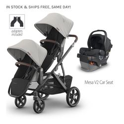 Uppababy double stroller