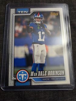 (RARE) 2026 Topps Flagship Wan'dale Robinson #246 Golden Mirror Image Variation short-print (ssp)